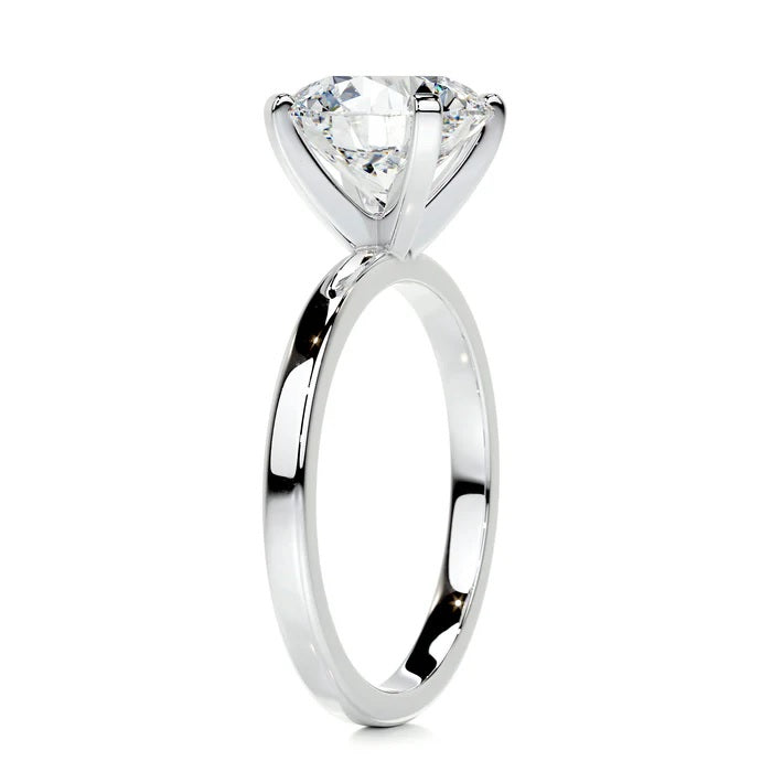 3 CT Brilliant Round Solitaire Diamond Ring