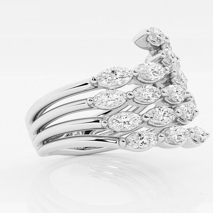 1.75 CT Marquise Diamond Ring