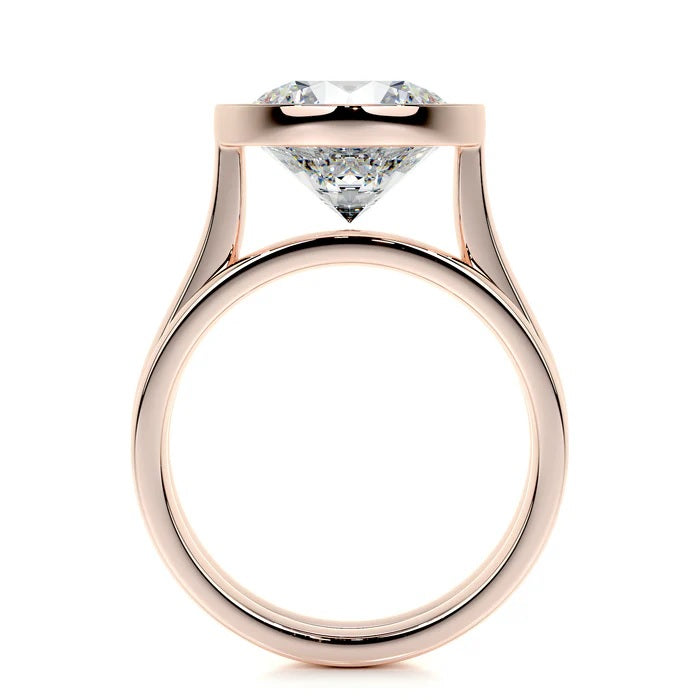 4 CT Brilliant Round Solitaire Diamond Ring