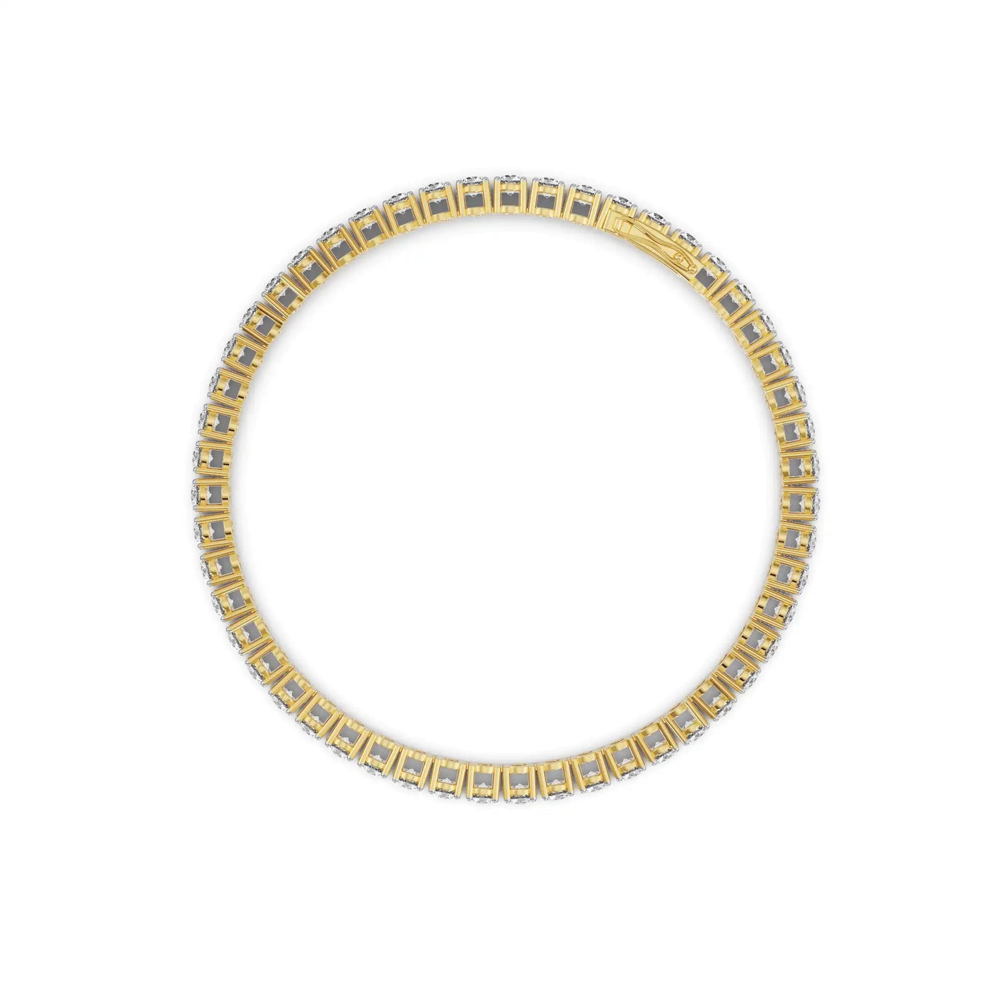 7Cts Brilliant Round Tennis Bracelet