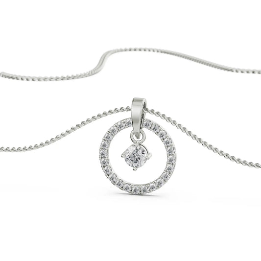 Dewy Diamond Necklace