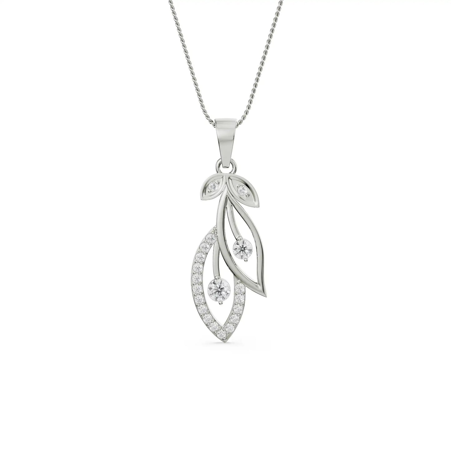 Dewy Leaf Necklace