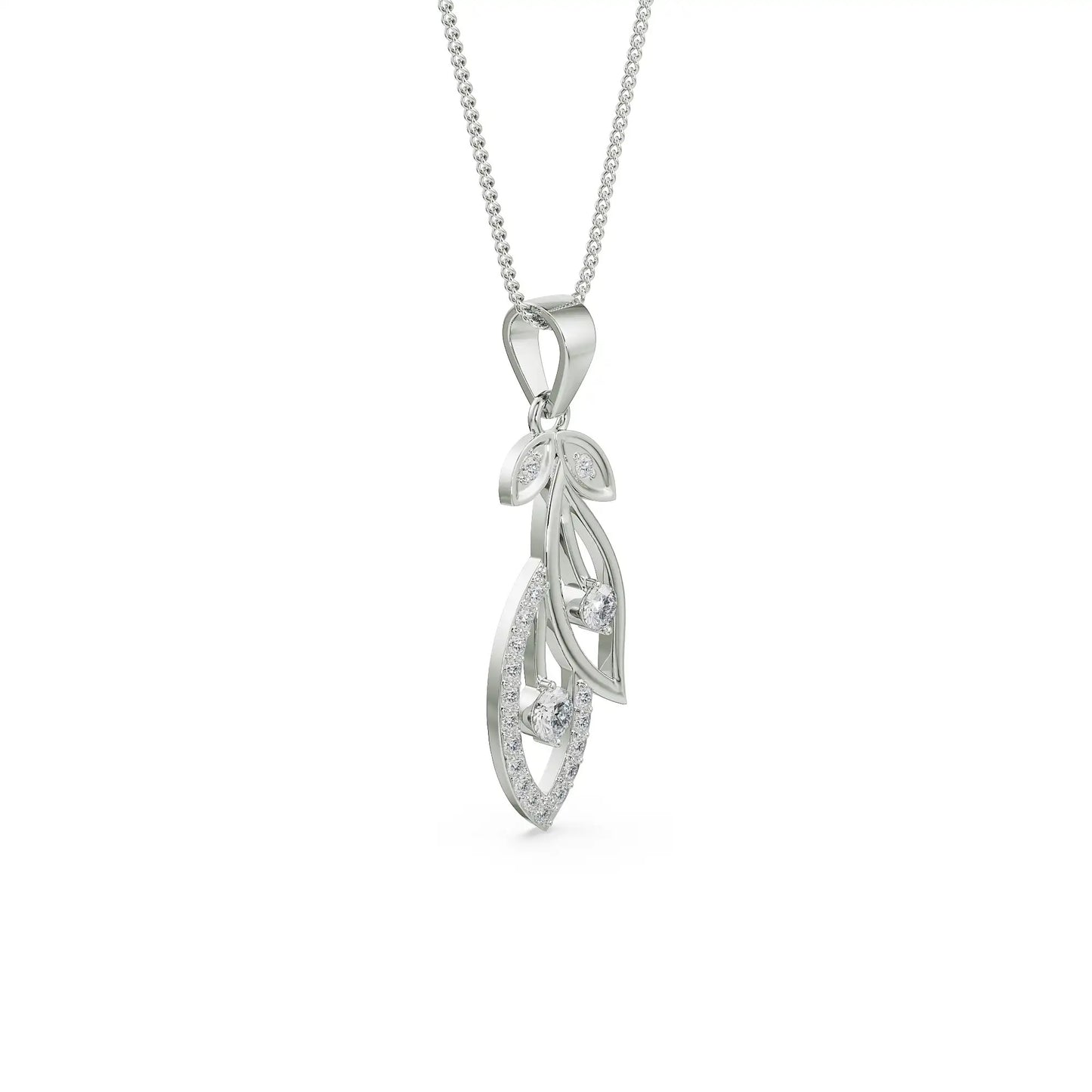 Dewy Leaf Necklace