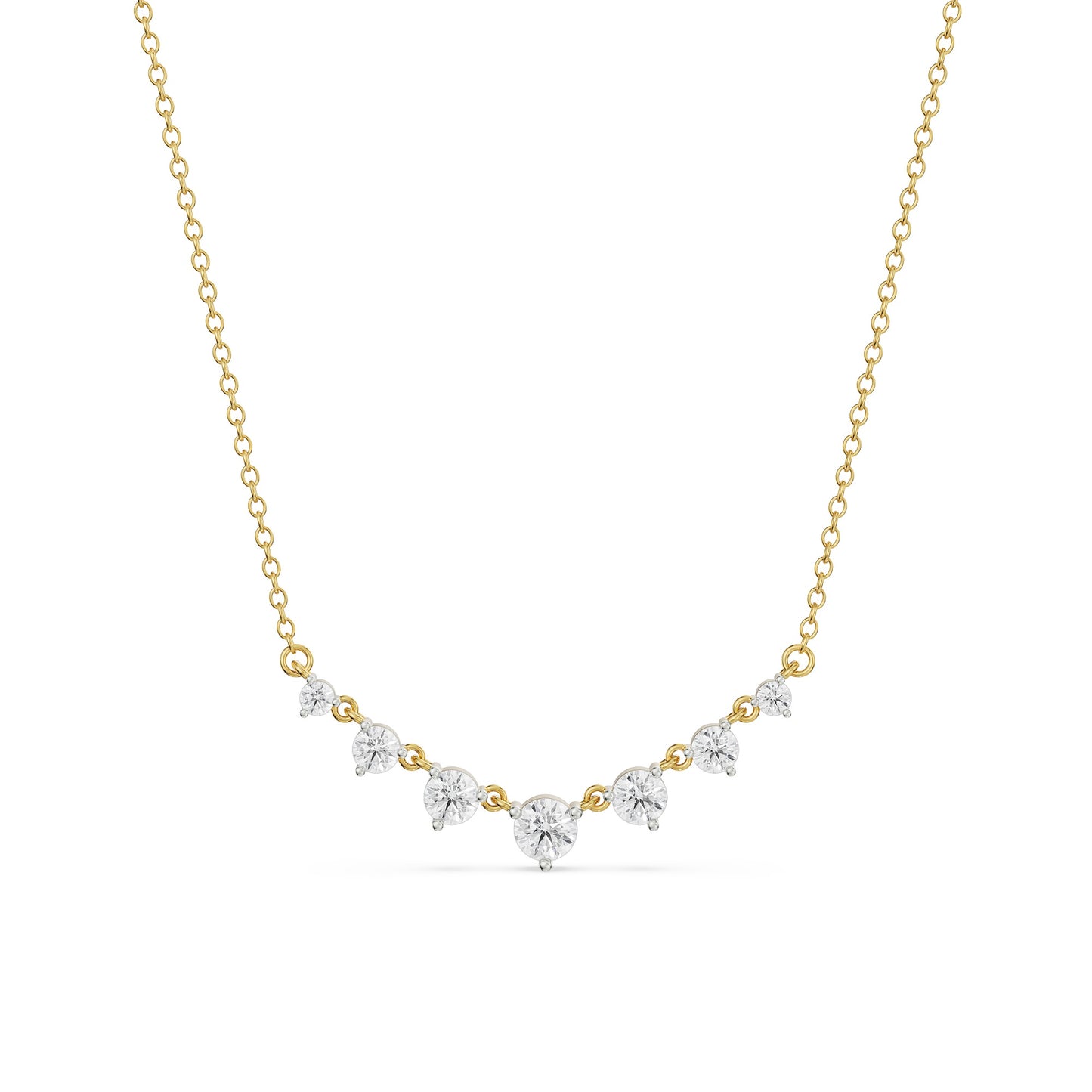 Minimalist Diamond Necklace