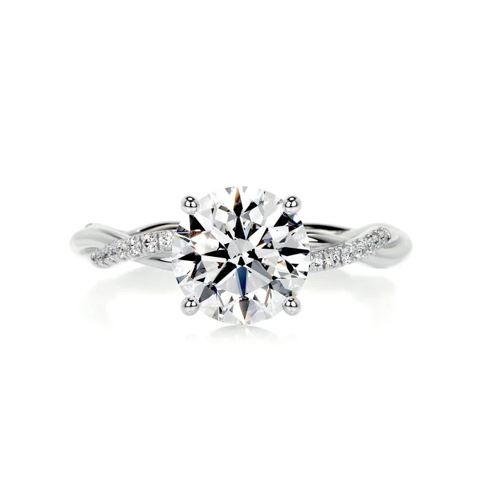 1.5 CT Brilliant Round Solitaire Diamond Ring