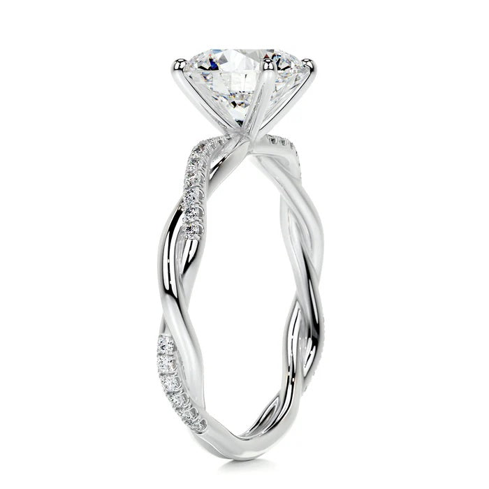 1.5 CT Brilliant Round Solitaire Diamond Ring