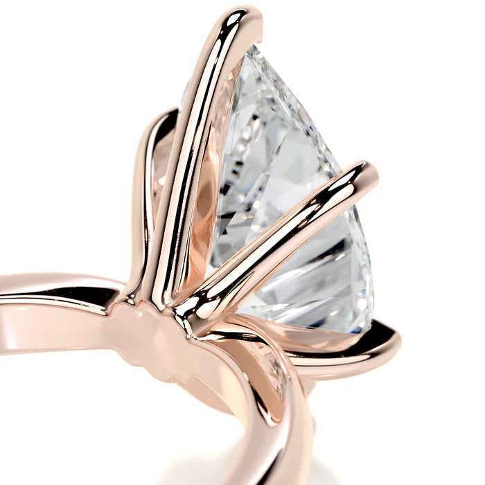1 CT Solitaire Pear Cut Diamond Ring