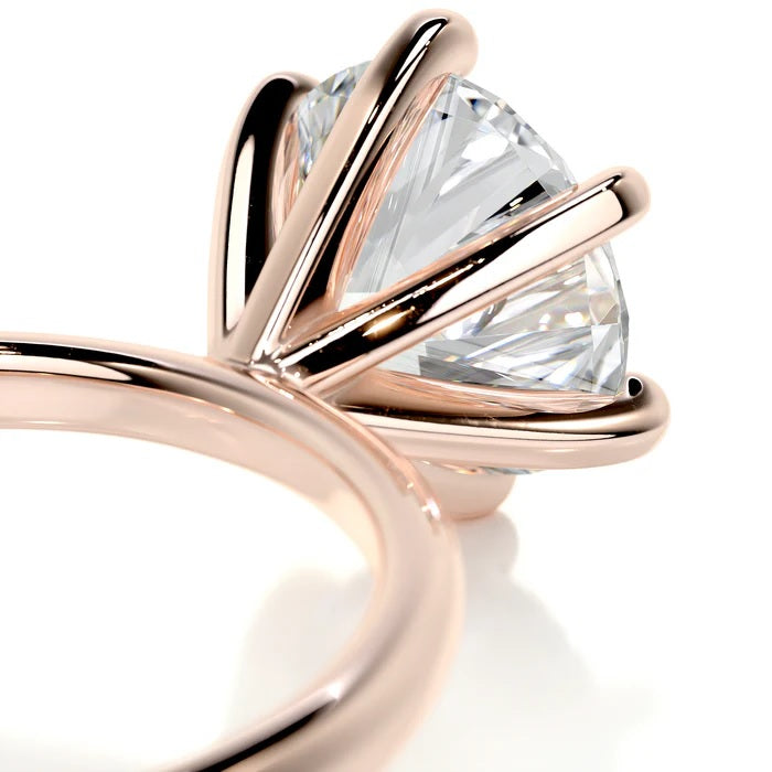 2 CT Brilliant Round Solitaire Diamond Rins For Women