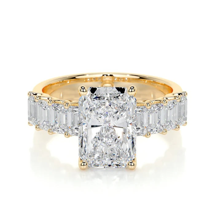 3 CT Radiant Accent Ring