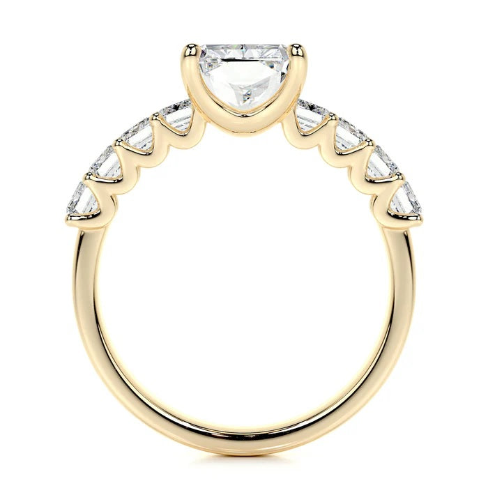 3 CT Radiant Accent Ring