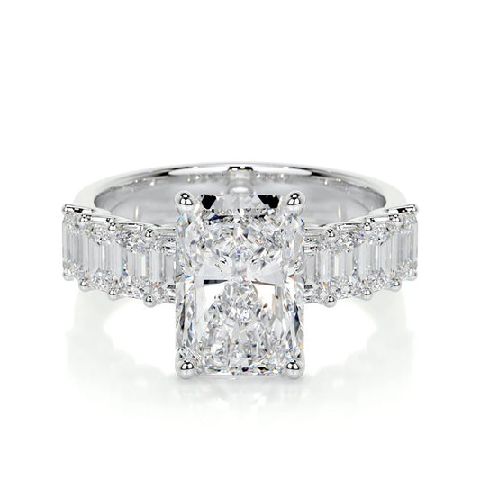 3 CT Radiant Accent Ring