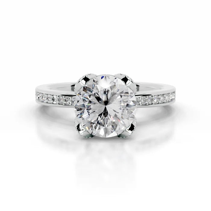 2.0 CT Brilliant Round Solitaire Diamond Ring