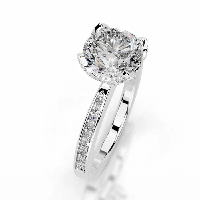 2.0 CT Brilliant Round Solitaire Diamond Ring