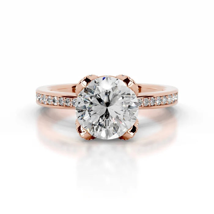2.0 CT Brilliant Round Solitaire Diamond Ring