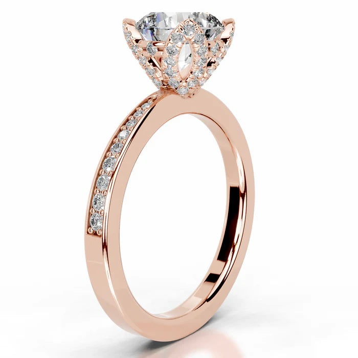 2.0 CT Brilliant Round Solitaire Diamond Ring