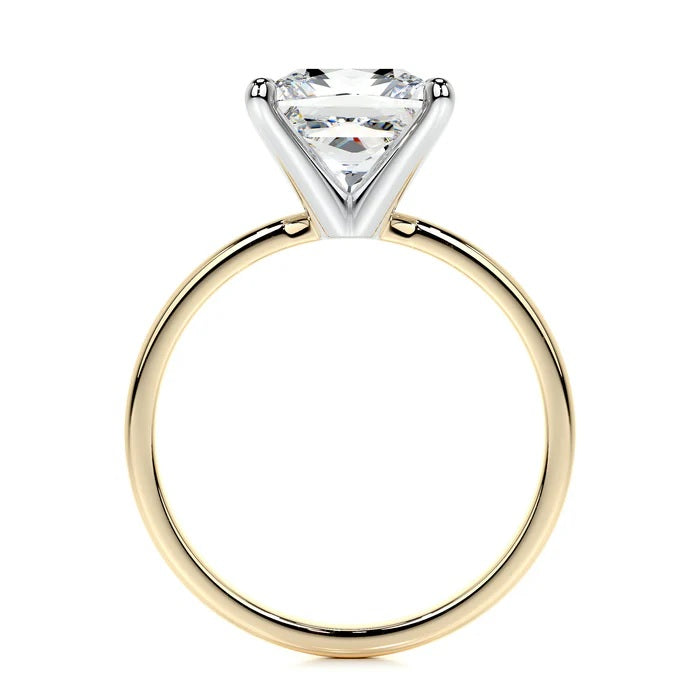 4 CT Solitaire Princess Ring