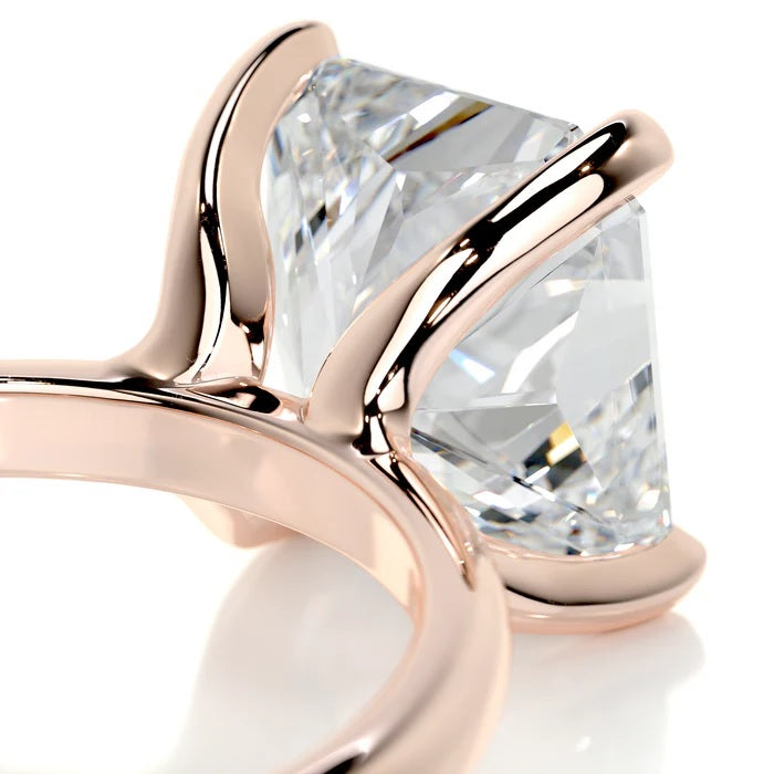 3 CT Princess Solitaire Ring