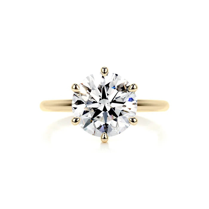 2 CT Brilliant Round Diamond Ring