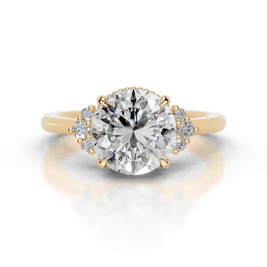 2 CT Brilliant Round Solitaire Diamond inspired Ring