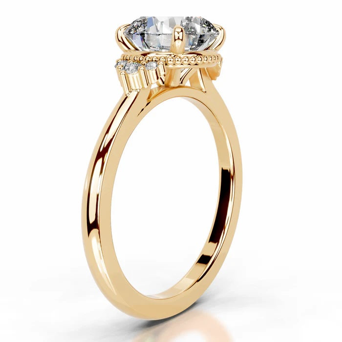 2 CT Brilliant Round Solitaire Diamond inspired Ring