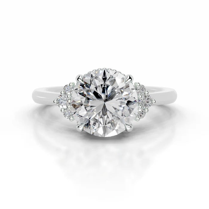 2 CT Brilliant Round Solitaire Diamond inspired Ring