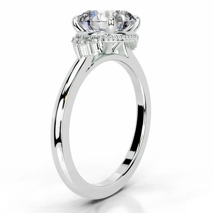 2 CT Brilliant Round Solitaire Diamond inspired Ring