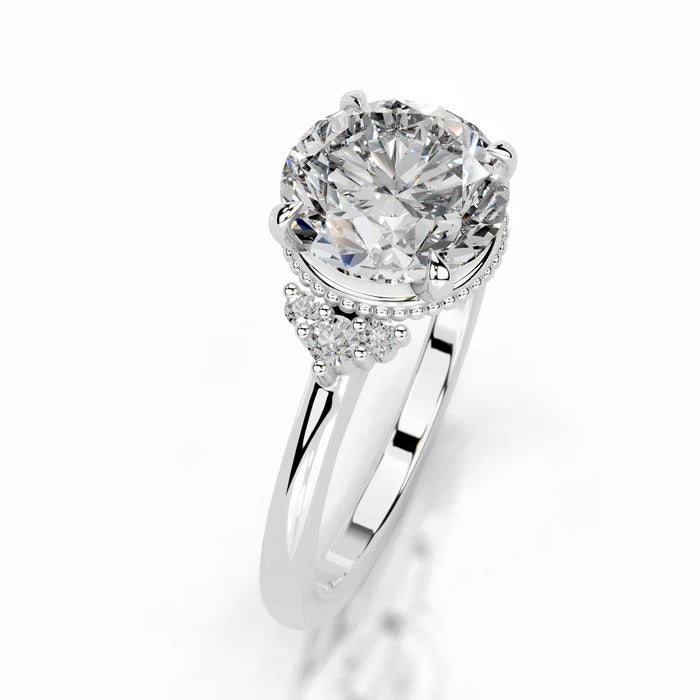 2 CT Brilliant Round Solitaire Diamond inspired Ring