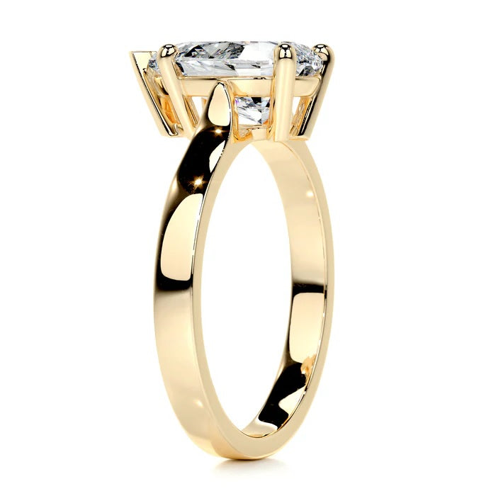 2 CT Solitaire Pear Diamond Ring