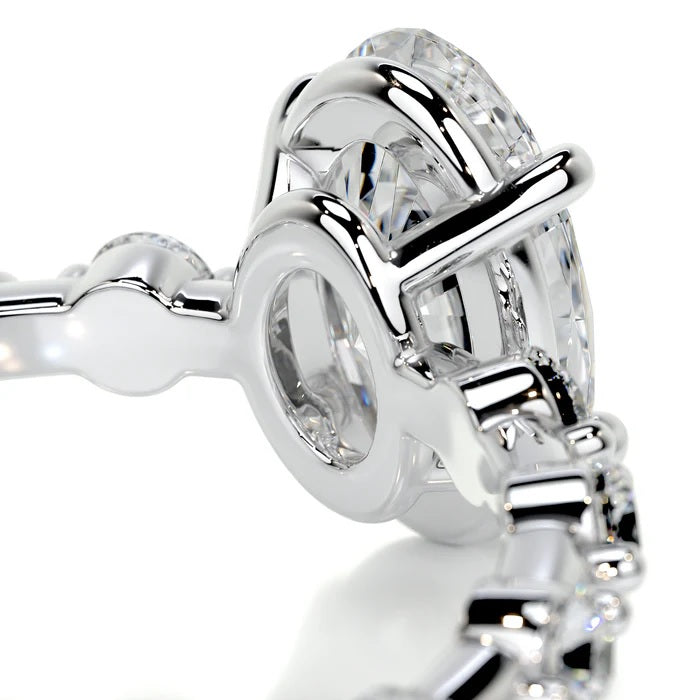 1 CT Solitaire Oval Ring