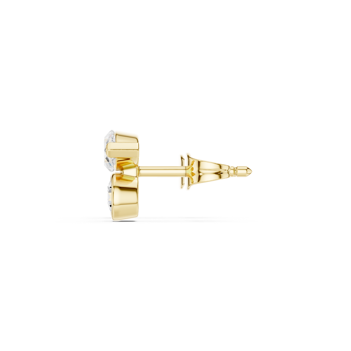 Zavielle Marquise Round Diamond Studs
