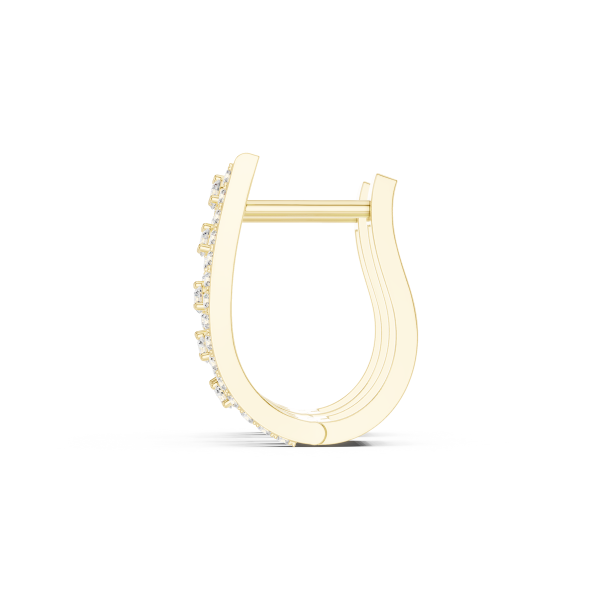 Zarevia Rectangular Diamond Cascade Hoops