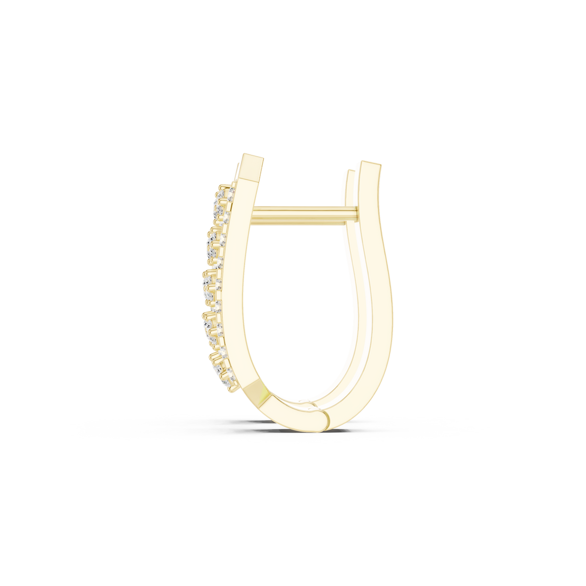 Varelle Geometric Diamond Ladder Hoops