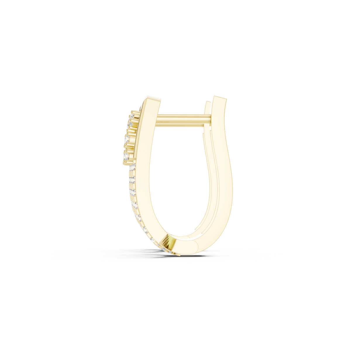 Averelle Geometric Diamond Hoops