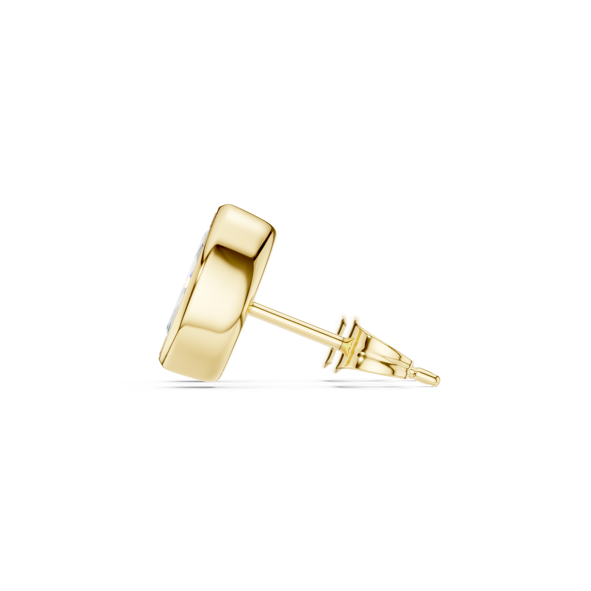 Zelvienne Marquise Diamond Bezel Studs