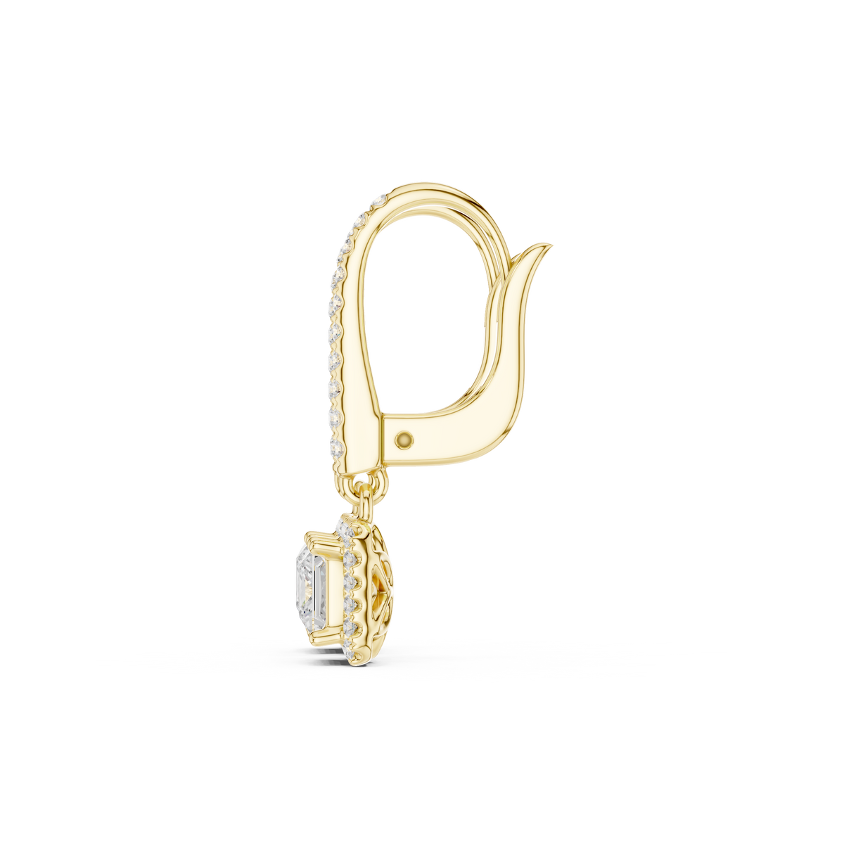 Elviora Princess Halo Drop Earring