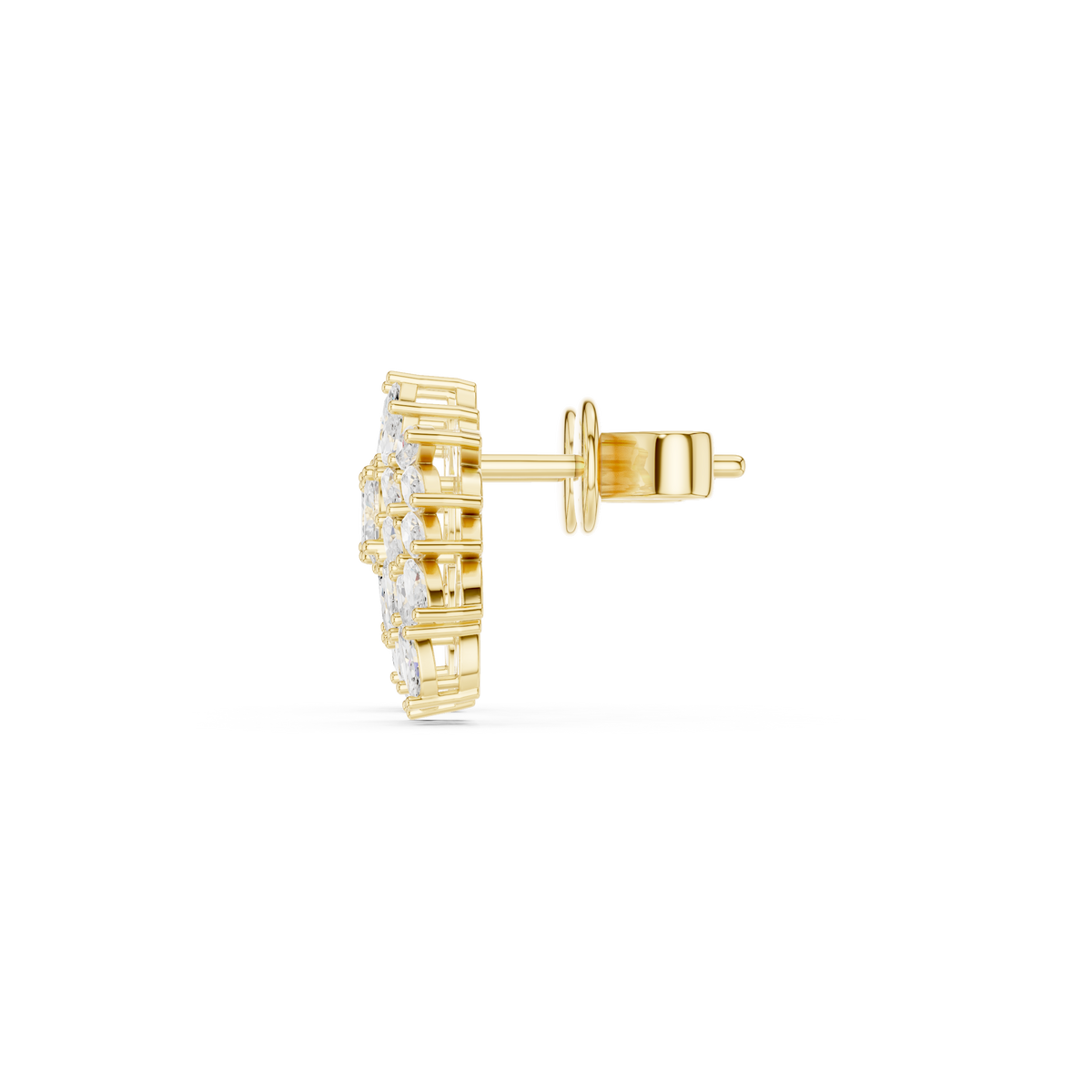 Lunavelle Botanical Diamond Bloom Studs