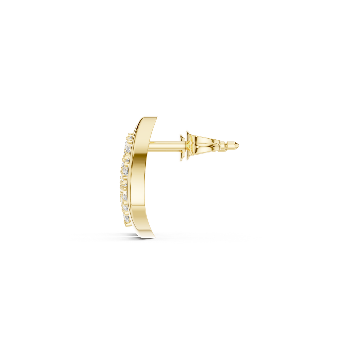 Serenna Triangular Diamond Frame Studs