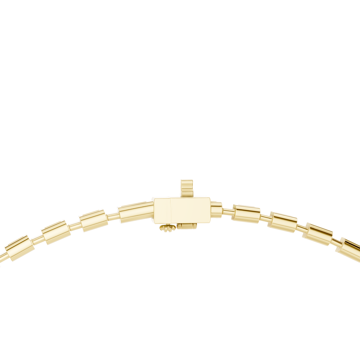 Elara Emerald Diamond Tennis Necklace