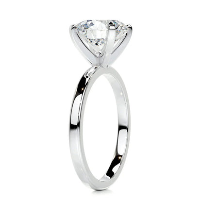 3 CT Brilliant Round Solitaire Diamond Ring