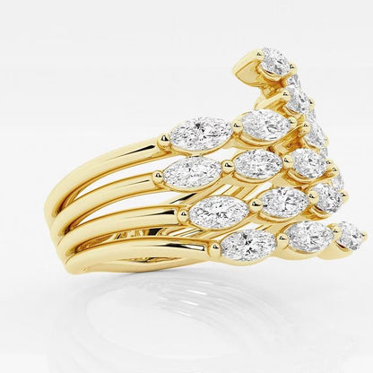 1.75 CT Marquise Diamond Ring