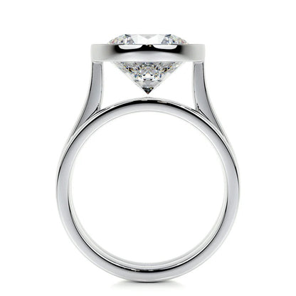 4 CT Brilliant Round Solitaire Diamond Ring