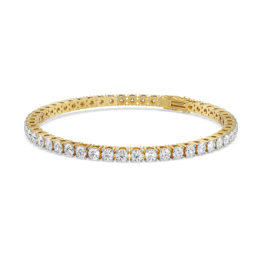 7Cts Brilliant Round Tennis Bracelet