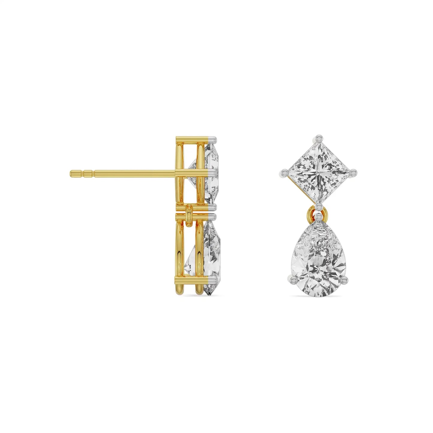 Princess Pear Drop Earrings