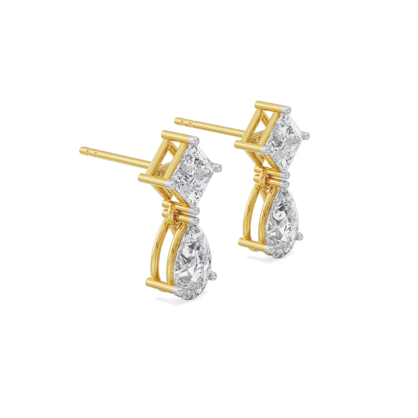 Princess Pear Drop Earrings