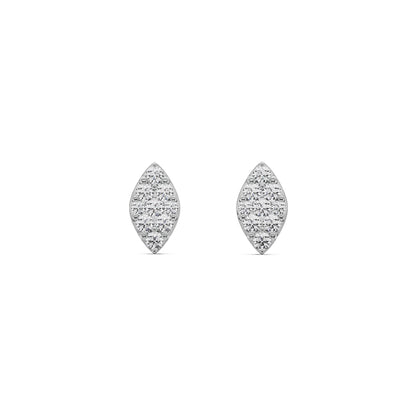 Leafy Delight Diamond Studs Earrings