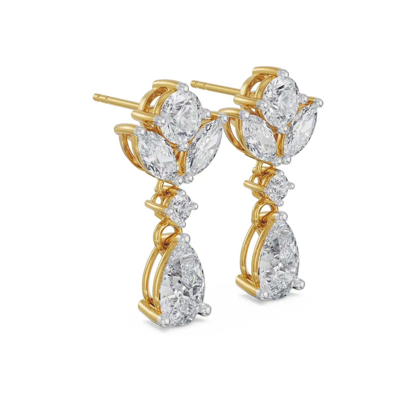 Magical Drop Diamond Earrings