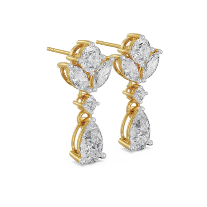 Magical Drop Diamond Earrings