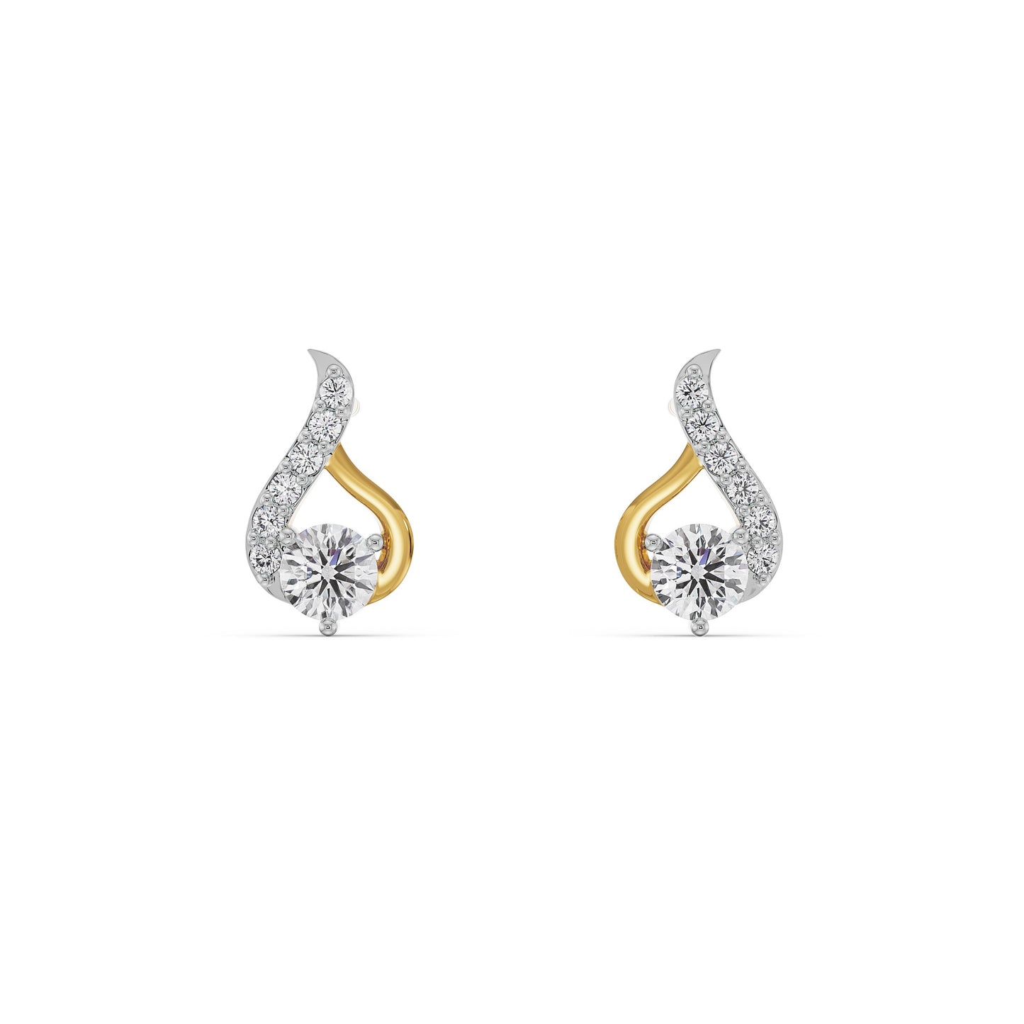 Classic Diamond Stud Earrings