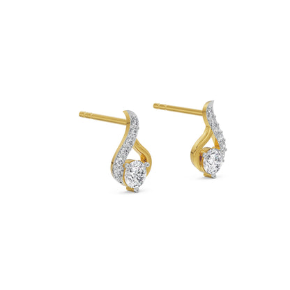 Classic Diamond Stud Earrings