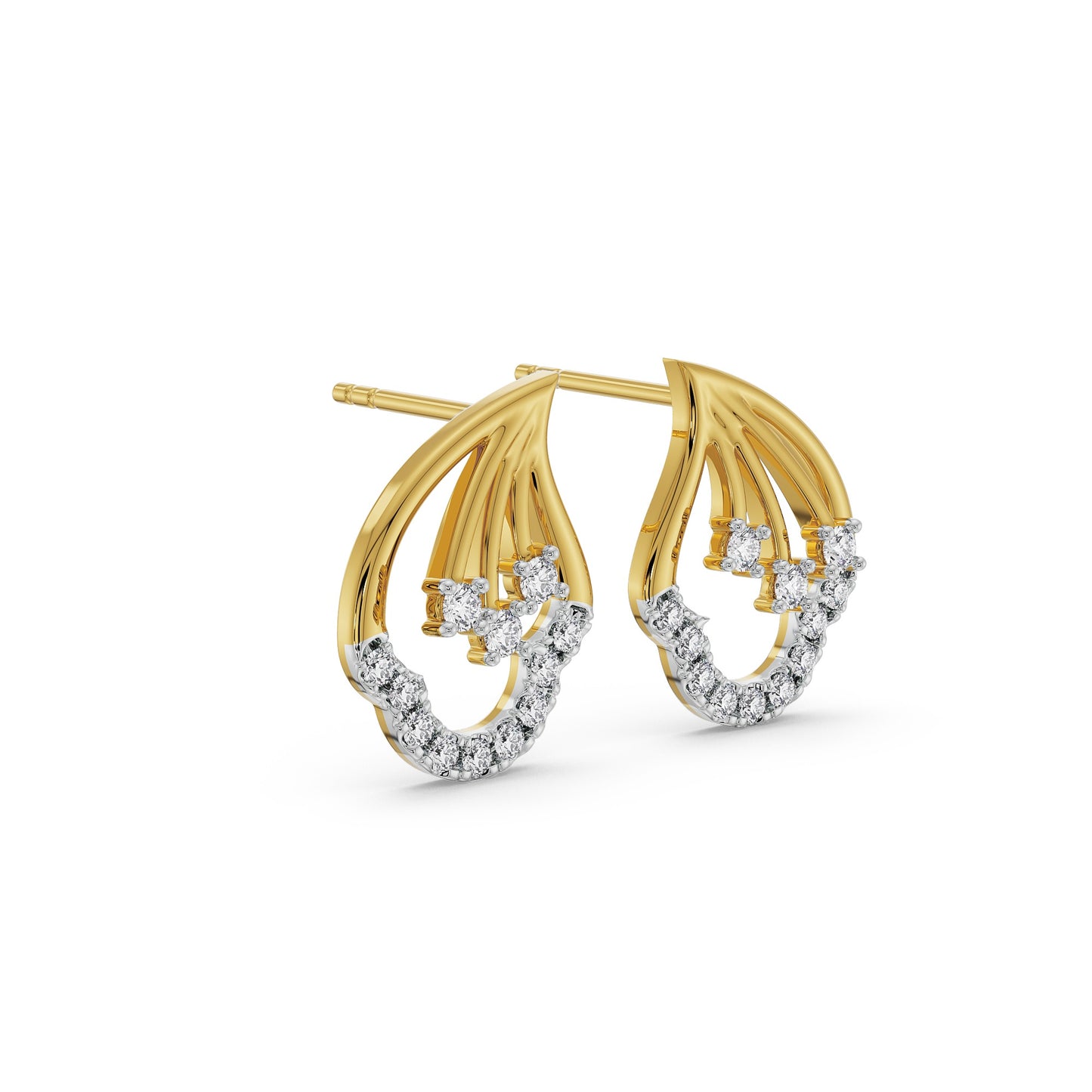 Ziya Diamond Studs Earrings